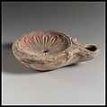 Tarracotta oil lamp, Terracotta, Roman