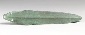 Copper alloy dagger blade, Bronze, Cypriot