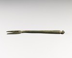 Bronze fork, Bronze, Roman, Cypriot