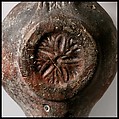 Terracotta oil lamp, Terracotta, Greek