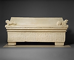 Limestone sarcophagus, Limestone, Cypriot