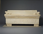 Limestone sarcophagus, Limestone, Cypriot