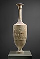 Marble funerary lekythos, Marble, Pentelic ?, Greek, Attic