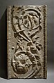 Marble pilaster with acanthus scrolls, Marble, Roman