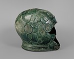 Two bronze helmets, Bronze, Greek, Cretan
