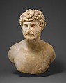 Marble bust of a bearded man, Marble, Roman