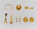 Gold pendant, Gold, Cypro-Phoenician