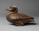 Terracotta vase in the form of a duck, Terracotta, East Greek
