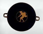 Terracotta kylix (drinking cup), Attributed to the Ashby Painter, Terracotta, Greek, Attic