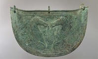 Bronze mitra (belly guard), Bronze, Greek, Cretan
