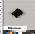 Terracotta fragment of a kylix (drinking cup), Terracotta, Greek, Attic