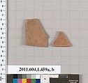 Terracotta fragments of kylikes (drinking cups), Terracotta, Greek, Attic
