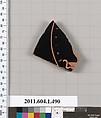 Terracotta fragment of a kylix (drinking cup), Attributed to Epiktetos [DvB], Terracotta, Greek, Attic
