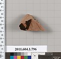 Terracotta fragment of a kylix (drinking cup), Terracotta, Greek, Attic