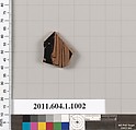 Terracotta fragment of a kylix (drinking cup), Terracotta, Greek, Attic