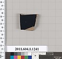 Terracotta fragment of a kylix (drinking cup), Attributed to Oltos [DvB], Terracotta, Greek, Attic