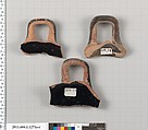 Terracotta fragments of kylikes (drinking cups), Terracotta, Greek, Attic