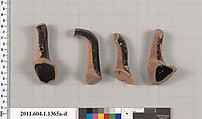Terracotta fragments of kylikes (drinking cups), Terracotta, Greek, Attic