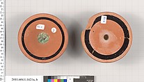 Terracotta fragments of kylikes (drinking cups), Terracotta, Greek, Attic
