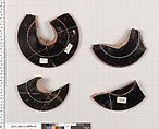 Terracotta fragments of kylikes (drinking cups), Terracotta, Greek, Attic