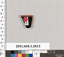 Terracotta rim fragment of a kylix (drinking cup), Terracotta, Greek, Attic