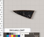 Terracotta rim fragment of a kylix (drinking cup), Terracotta, Greek, Attic