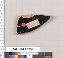 Terracotta rim fragment of a kylix (drinking cup), Terracotta, Greek, Attic