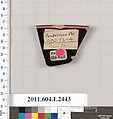Terracotta rim fragment of a kylix (drinking cup), Attributed to the Ambrosios Painter [DvB], Terracotta, Greek, Attic
