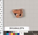 Terracotta fragment of a kylix (drinking cup), Terracotta, Greek, Attic