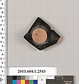 Terracotta fragment of a kylix (drinking cup), Terracotta, Greek, Attic