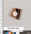 Terracotta fragment of a kylix (drinking cup), Terracotta, Greek, Attic