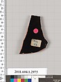 Terracotta fragment of a kylix (drinking cup), Terracotta, Greek, Attic