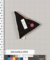 Terracotta fragment of a kylix (drinking cup), Terracotta, Greek, Attic