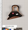 Terracotta fragment of a kylix (drinking cup), Terracotta, Greek, Attic