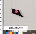 Terracotta fragment of a kylix (drinking cup), Terracotta, Greek, Attic