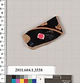Terracotta fragment of a kylix (drinking cup), Terracotta, Greek, Attic