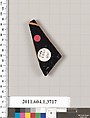 Terracotta fragment of a kylix (drinking cup), Terracotta, Greek, Attic