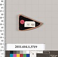 Terracotta fragment of a kylix (drinking cup), Terracotta, Greek, Attic