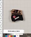 Terracotta fragment of a kylix (drinking cup), Terracotta, Greek, Attic