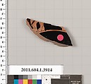 Terracotta fragment of a kylix (drinking cup), Terracotta, Greek, Attic