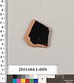 Terracotta fragment of a kylix (drinking cup), Terracotta, Greek, Attic