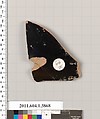 Terracotta fragment of a kylix (drinking cup), Terracotta, Greek, Attic
