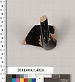 Terracotta rim fragment of a kylix (drinking cup), Terracotta, Greek, Attic