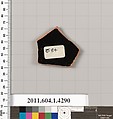 Terracotta fragment of a kylix (drinking cup), Terracotta, Greek, Attic