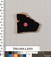 Terracotta fragment of a kylix (drinking cup), Terracotta, Greek, Attic