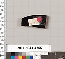 Terracotta fragment of a kylix (drinking cup), Terracotta, Greek, Attic