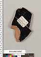 Terracotta fragment of a kylix (drinking cup), Attributed to the Manner of the Antiphon Painter [Dyfri Williams], Terracotta, Greek, Attic