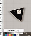 Terracotta fragment of a kylix (drinking cup), Terracotta, Greek, Attic