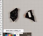 Terracotta fragments of kylikes (drinking cups), Terracotta, Greek, Attic