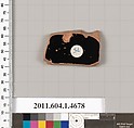 Terracotta fragment of a kylix (drinking cup), Terracotta, Greek, Attic